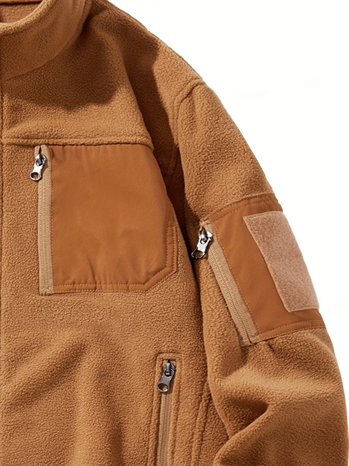 Men's Outdoor Jacket | Full Zip with Chest Pocket Full