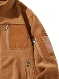 Men's Outdoor Jacket | Full Zip with Chest Pocket Full