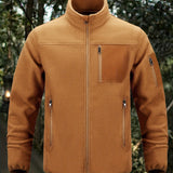 Men's Outdoor Jacket | Full Zip with Chest Pocket