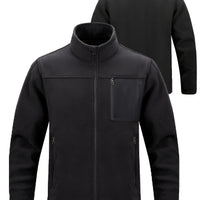 Men's Outdoor Jacket | Full Zip with Chest Pocket View 28
