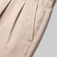 Men's Pleated Tailored Trousers with Turn-Ups View 11