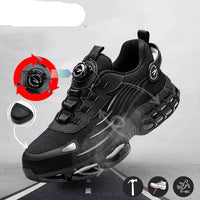 Men's Protective Safety Sneakers with Reinforced Toe Side