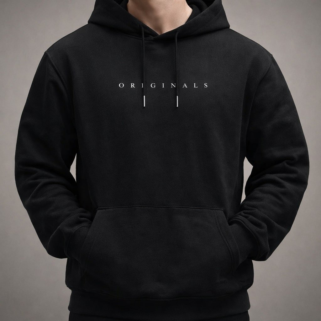 Men's Relaxed Fit Everyday Hoodie Angle