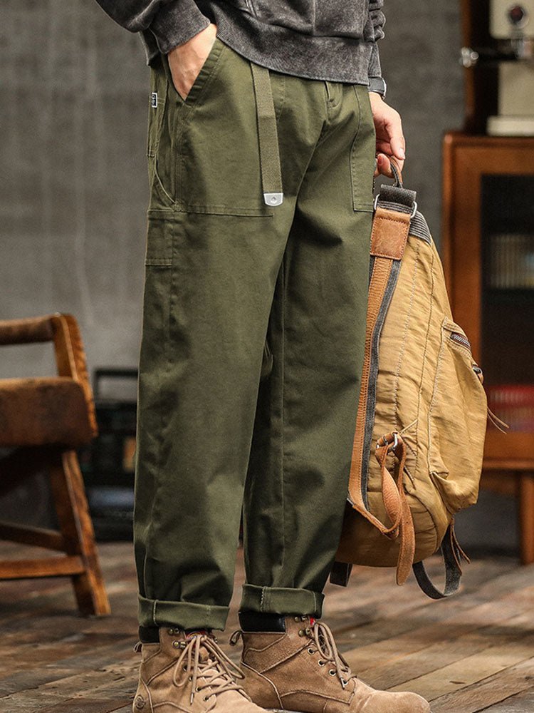Men's Relaxed Fit Utility Pants with Rollable Cuffs Hero
