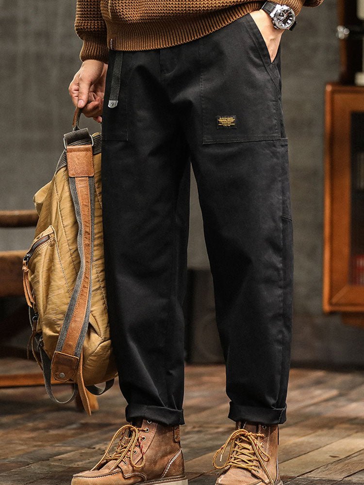 Men's Relaxed Fit Utility Pants with Rollable Cuffs View 11
