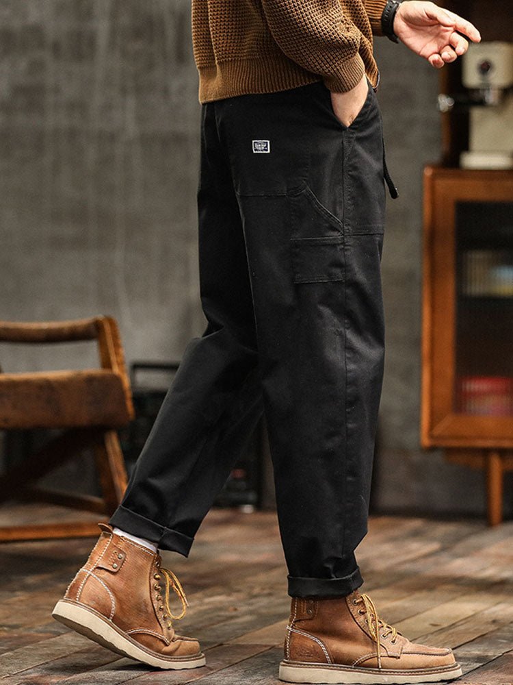 Men's Relaxed Fit Utility Pants with Rollable Cuffs View 12