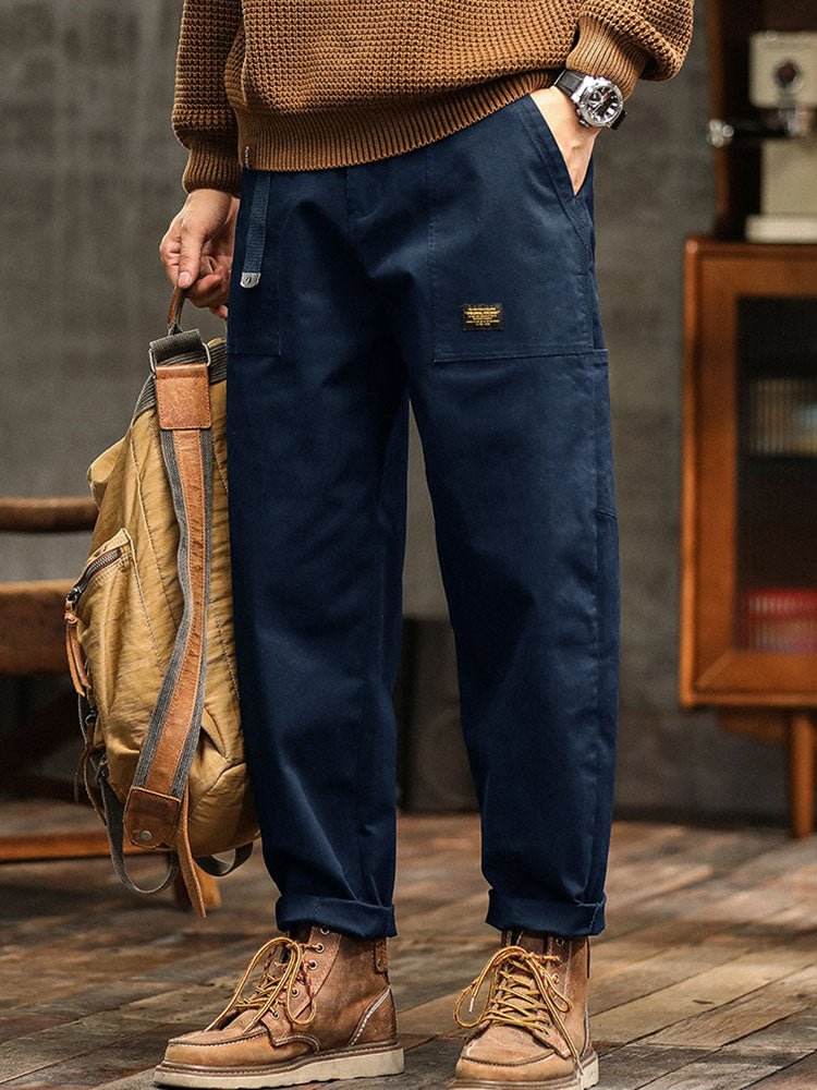 Men's Relaxed Fit Utility Pants with Rollable Cuffs View 15