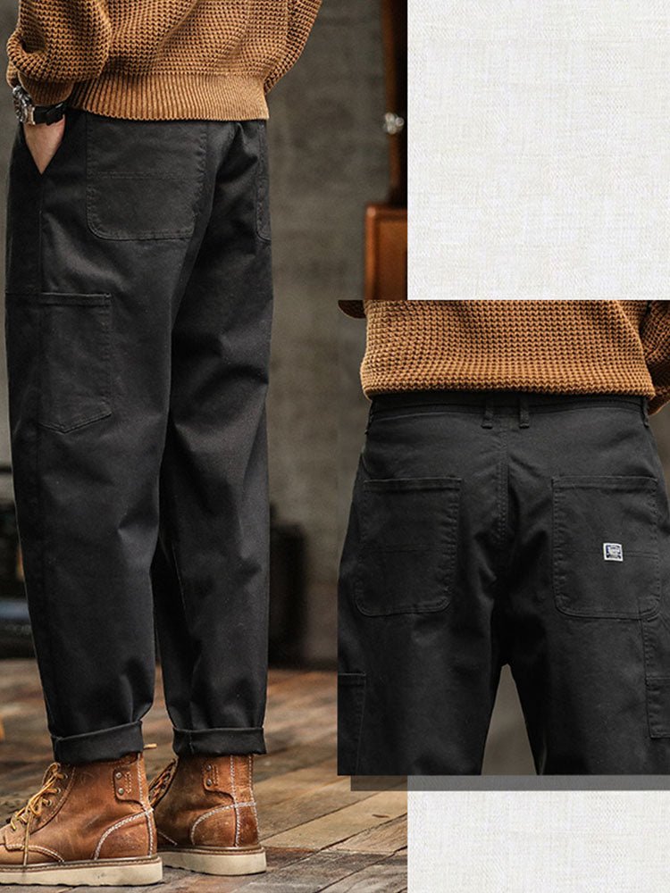 Men's Relaxed Fit Utility Pants with Rollable Cuffs View 16