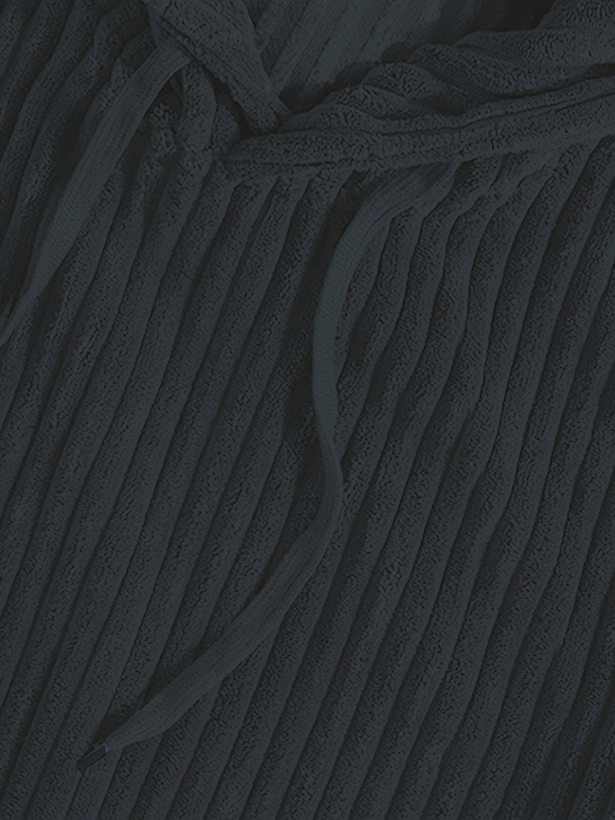 Men's Ribbed Textured Hoodie with Kangaroo Pocket View 21