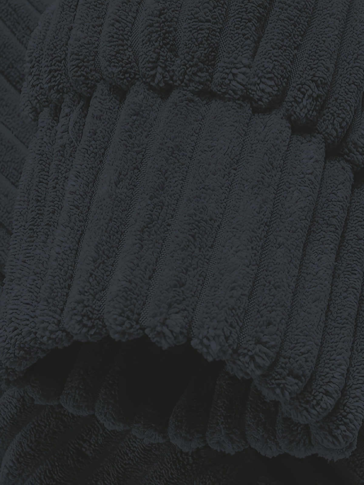 Men's Ribbed Textured Hoodie with Kangaroo Pocket View 22
