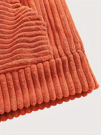 Men's Ribbed Textured Hoodie with Kangaroo Pocket View 33