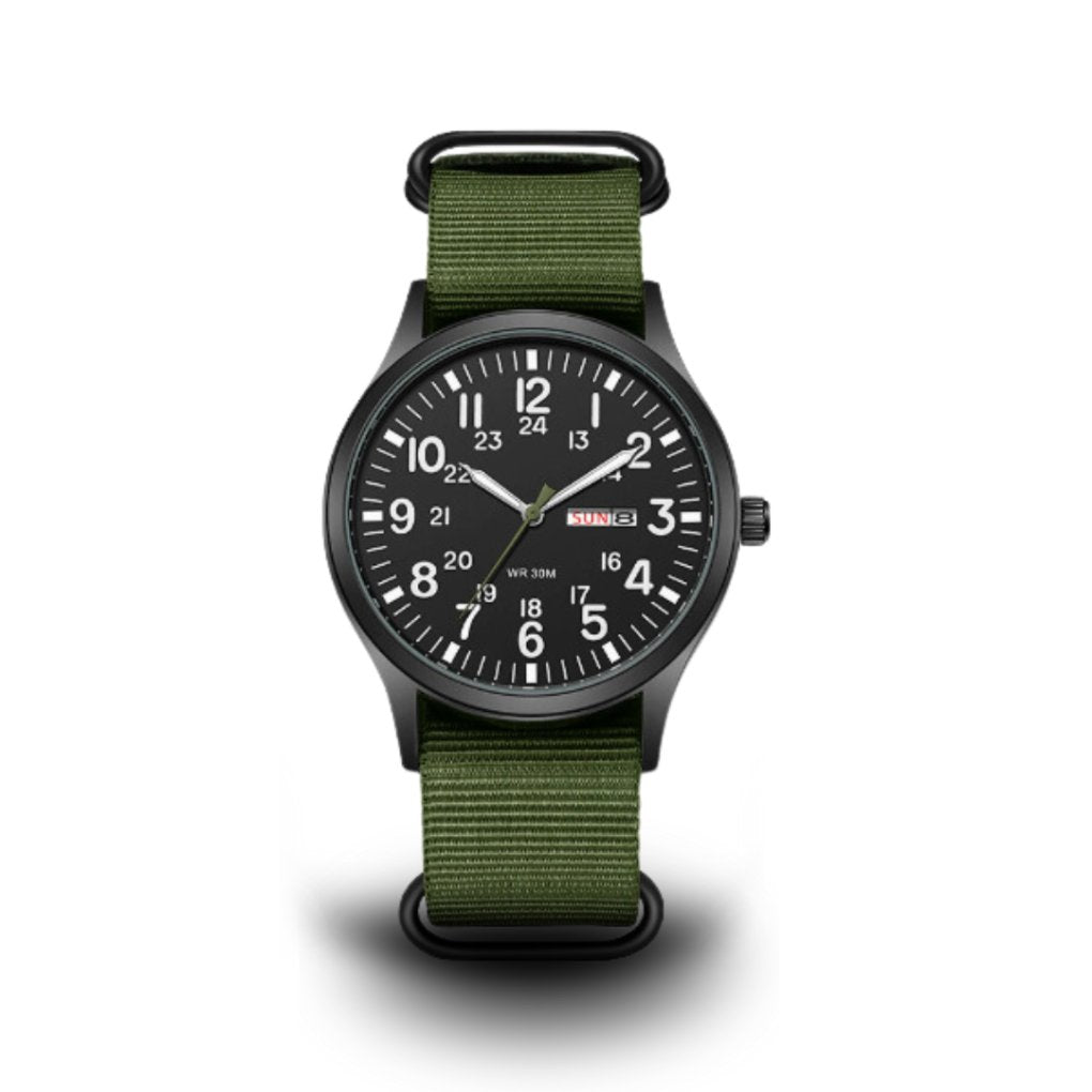 Men's Rugged Military Outdoor Watch with Water Resistance Hero
