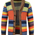 Navy & Yellow Stripe