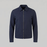 Men's Slim Fit Classic Collar Mid-Season Jacket View 15