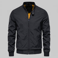 Men's Slim Fit Harrington Bomber Jacket Front