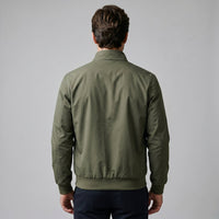 Men's Slim Fit Harrington Bomber Jacket Full