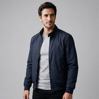 Men's Slim Fit Harrington Bomber Jacket View 16