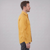 Men's Slim Fit Long-Sleeve Dress Shirt with Point Collar View 23