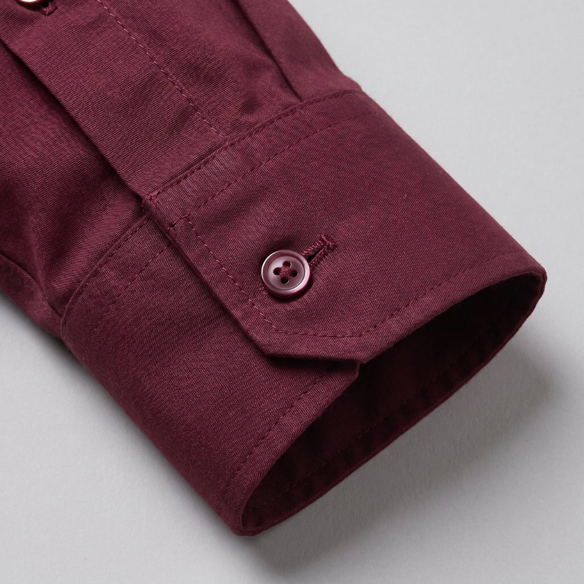 Men's Slim Fit Long-Sleeve Dress Shirt with Point Collar View 35