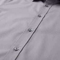 Men's Slim Fit Long-Sleeve Dress Shirt with Point Collar View 40