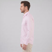 Men's Slim Fit Long-Sleeve Dress Shirt with Point Collar View 58
