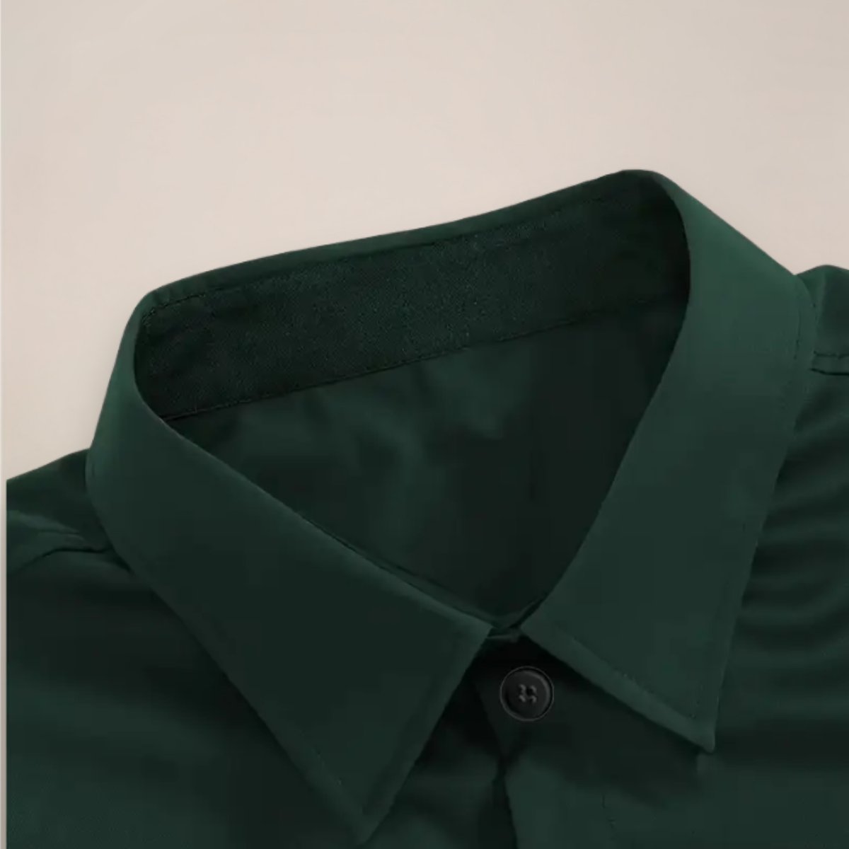 Men's Slim Fit Long Sleeve Shirt for Office Wear Detail