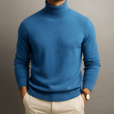 Men's Slim Fit Turtleneck Knit Jumper
