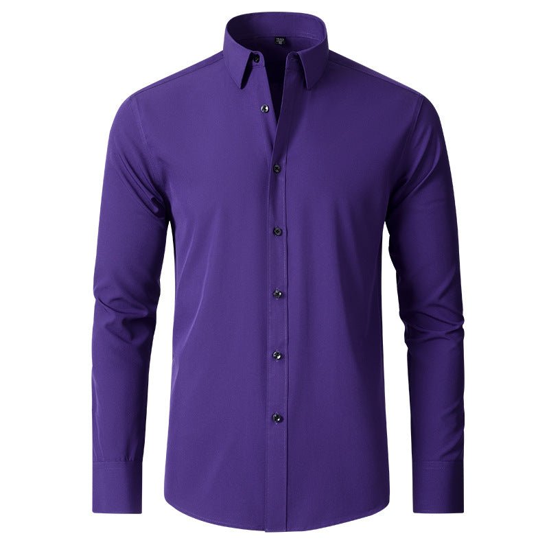 Men's Slim Stretch Shirt with Flexible Fit Angle