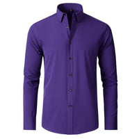 Men's Slim Stretch Shirt with Flexible Fit Angle