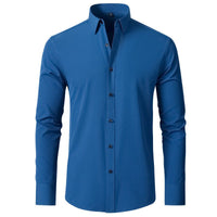 Men's Slim Stretch Shirt with Flexible Fit View 12