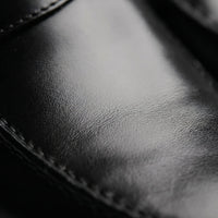 Men's Slip On Polished Penny Loafers Detail