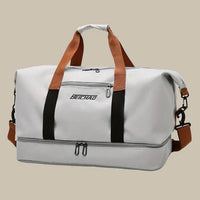 Men's Spacious Duffel Bag | Travel Bag with Dual Compartment Back