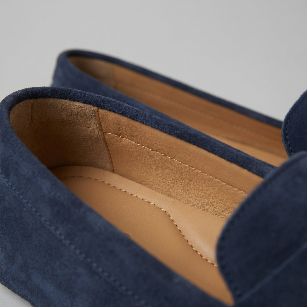 Men's Stylish Suede Penny Loafers with Casual Elegance View 15