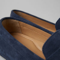 Men's Stylish Suede Penny Loafers with Casual Elegance View 15