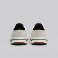 Men's Suede and Woven Panel Trainers with Contrast Detail Detail