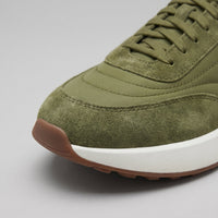 Men's Suede and Woven Panel Trainers with Contrast Detail View 14