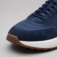 Men's Suede and Woven Panel Trainers with Contrast Detail View 19