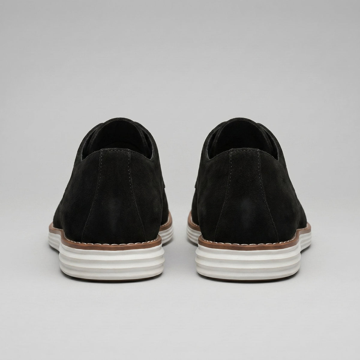 Men's Suede Derby Shoes | Classic Lace Up Style View 18