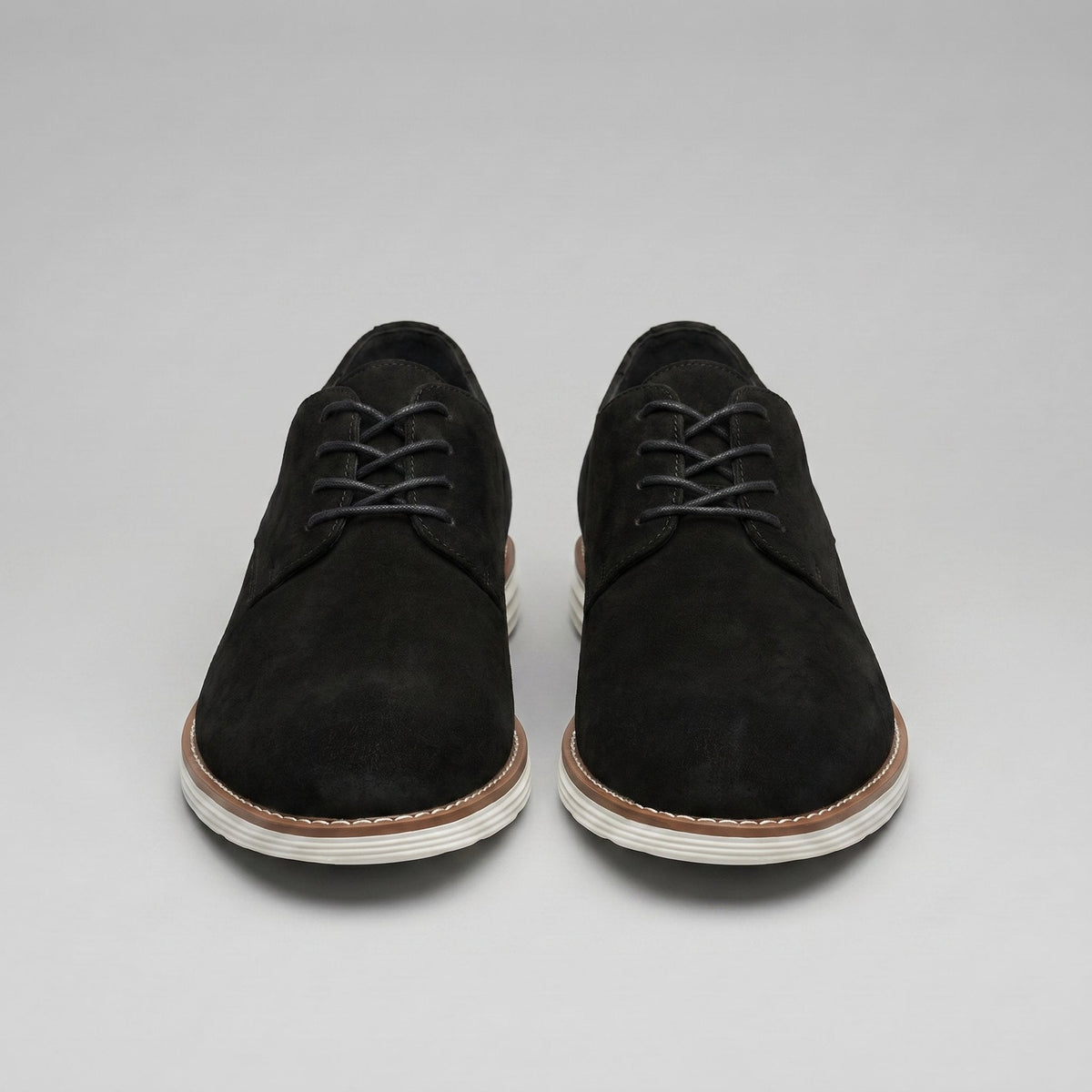 Men's Suede Derby Shoes | Classic Lace Up Style View 20