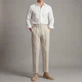 Men's Tailored Fit Trouser with Side Tab Waist