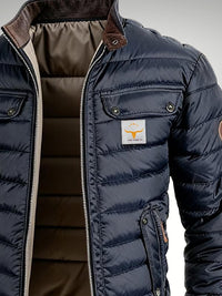Men's Urban Voyager Quilted Jacket | Insulated with Modern Fit Side