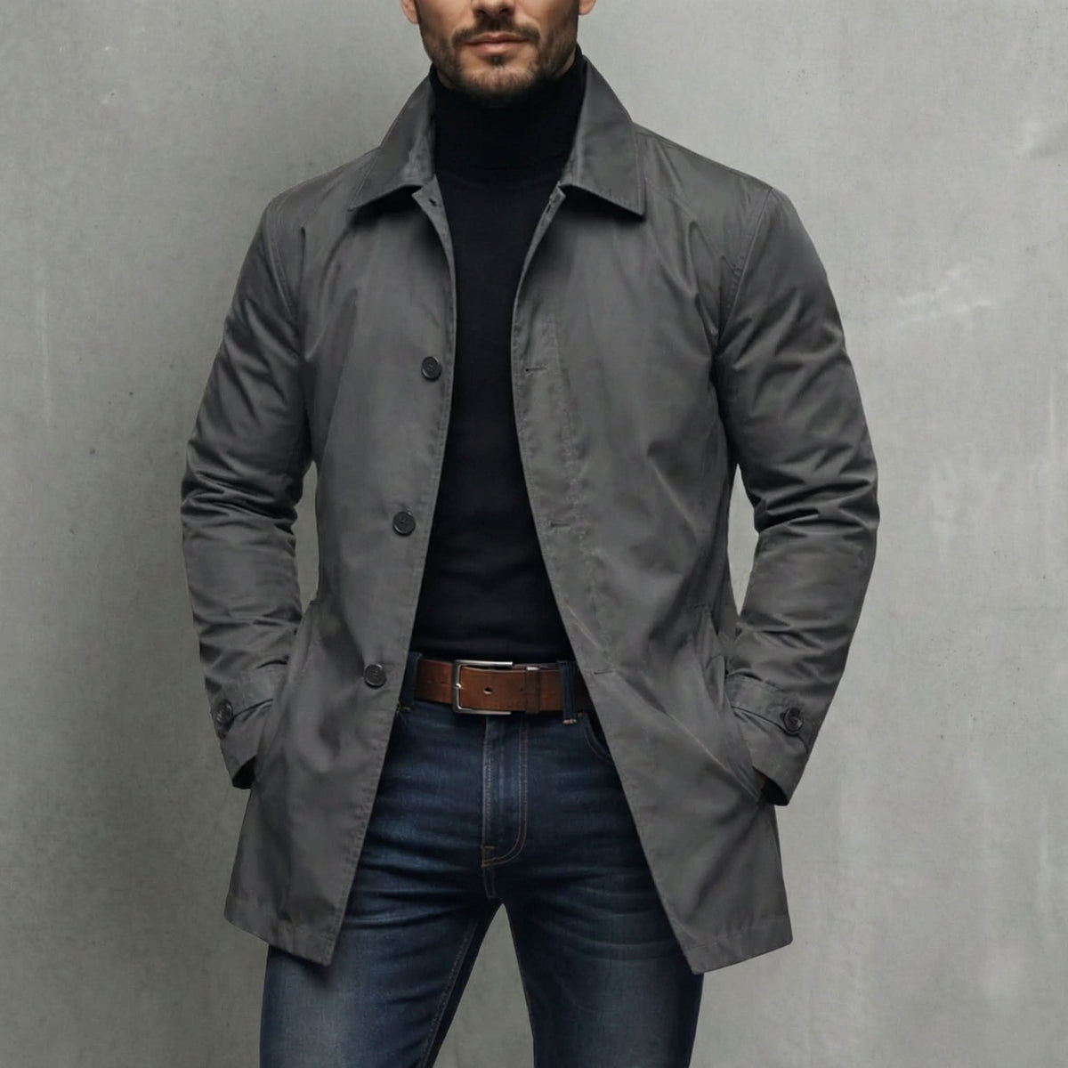 Men's Windproof Rain Shield Coat Hero