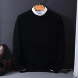 Men's Wool Loose Sweater | Relaxed Fit Knit Jumper