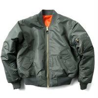 Unisex Classic Bomber Jacket with Ribbed Trim Hero