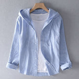 Unisex Lightweight Linen Hoodie