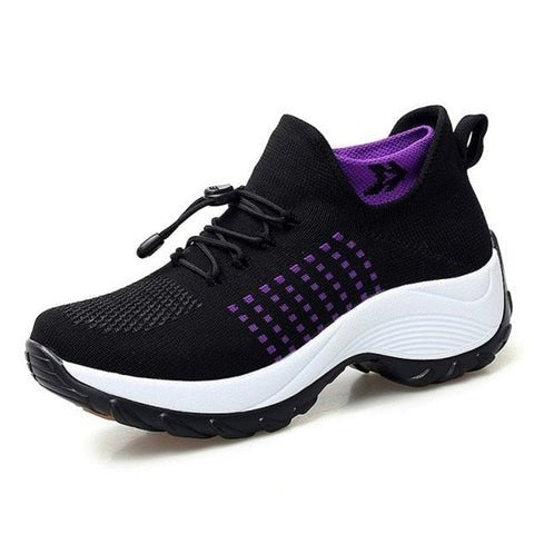 Unisex Orthopedic Stretch Shoes | Wide Fit with Cushioned Sole Detail