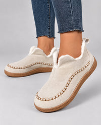 Women's Ankle Boots | Fur Lined with Slip On Fit Back