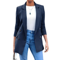Women's Classic Blazer | Smart Casual with Structured Fit Back