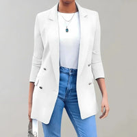 Women's Classic Blazer | Smart Casual with Structured Fit Side