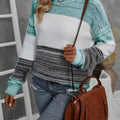 Teal & White & Gray
